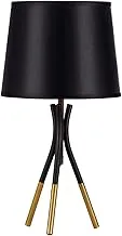 Kandil Egypt S3081T Metal Lampshade, 23 cm x 46 cm Size, Black