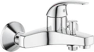 Grohe 23599 Bow Curve Single-Lever Bath Mixer, Silver