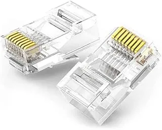 Ethernet RJ45 UTP Cat6 Connector Plug (10 PCS)