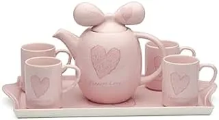 Lotus 1000163 Porcelain Tea 7-Piece Set