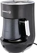 Korkmaz 700W Coffee Making Machine, Black