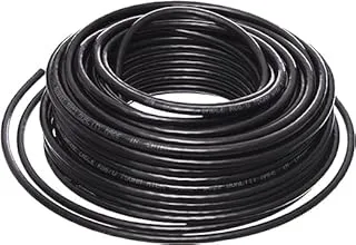 Truman - Coaxial Cables RG6 for Satellite Receiver - 100 Yards - Black