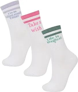 DeFacto Girls High Cut Socks C2922A8 Socks Set