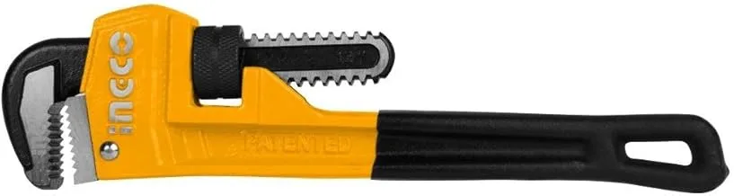 Ingco HPW0808 Carbon Steel Pipe Wrench, 8-inch Size