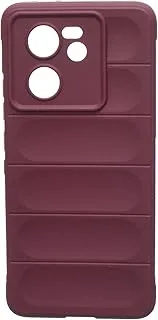 Boter High Quality 3D Silicone Back Cover With Robust Protection Against Drops Impacts For Xiaomi Mi 13T PRo - Burgandy