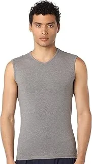 Dice Mens V-Neck Sleeveless Solid Muscle Tee Undershirt