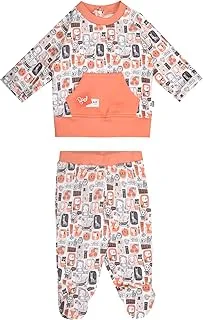 junior Baby Boys Baby Boys Set (Sweatshirt & Pants) Pajama Set