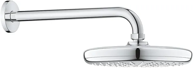 Grohe Tempesta 26412000 Shower Head, 21 cm Size, Silver