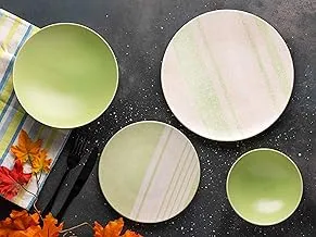 Louts 1003613 Porcelain Dinner Set with Cup 24-Pieces, Multicolor