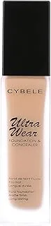 Cybele Outwear Long Lasting Foundation and Cocealer, 03 Shell