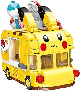 Keeppley Pokemon PIKACHU Poke Ball Car K20214