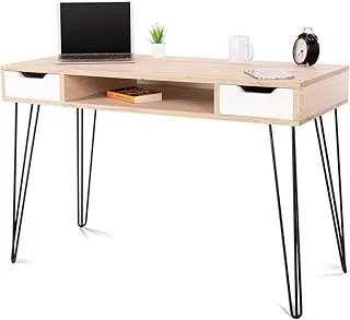 Furvive Reco Office Desk, 60 cm Length x 110 cm Width x 80 cm Height, Carmen