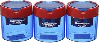 Daimarse DMS-151 High Quality Double Holes Pencil Sharpener Strong and durable for School, Office - Blue