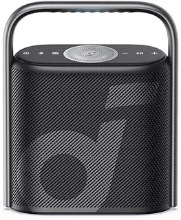 Soundcore Motion X500 Portable Bluetooth Speaker, Wireless Speaker with Immersive Spatial Audio, Wireless Hi-Res Sound with 3X Detail, 3-Channel Audio, and an Upward Firing Driver with Ambient Light