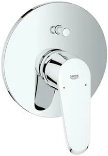 Grohe 19548 Eurodisk Bathtub Shower Mixer Trim with Adapter, Silver