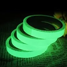 Light Your Way with Self Adhesive Glowing Phosphorous Tape - Glow in The Dark, 5 Meters Roll, 1 cm Wide, Perfect for Stair Exit Signs, Now at Al-Israa (4)