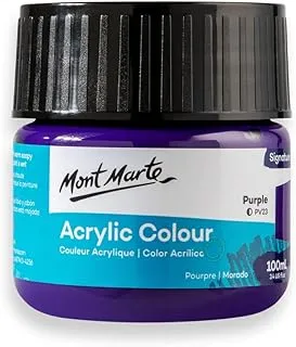 Monte Marte MSCH1015 Acrylic Colour Paint 100 ml, Purple