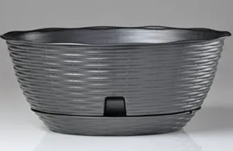 Bama bowl PAGLIA Ø30 with saucer 30700 ANTHRACITE