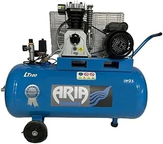 Aria Tecnica 2.5 HP Piston Air Compressor, 100 Litre Capacity