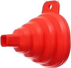 Silicone Foldable Funnel - Red