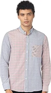 FIRE WOOD Mens Checks Shirt Shirt