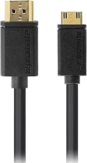 Promate Linkmate-H2 Mini HDMI to HDMI Cable - Black