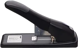 Sid HS-2000 High Quality Small Heavy Duty Stapler Use Staples (23/6-17) Capacity of 2-140 Sheets Suitable For Home, School, Or Educational Centers - Black