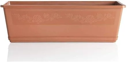 Bama BALCONELLA planter 60 cm C/Vase saucer 30260 TERRACOTTA