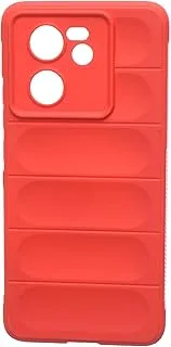 Boter High Quality 3D Silicone Back Cover With Robust Protection Against Drops Impacts For Xiaomi Mi 13T - Red