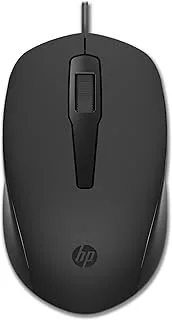 HP Wired Mouse 150-240J6AA#ABB - Black