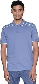 Hero Basic wear Hero Basic - Polo Shirt Printed Hero Basic-Baby Blue - L