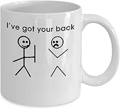 Cashmeera Printd Mug - I'Ve Got Your Back - Ceramic Coffee Cup