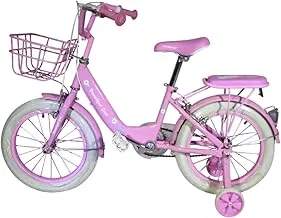 Beauty Girl Road Bike for 8 Years Kids, 16-Inch Size, Multicolor