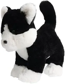 Wild Planet All About Nature Kitten Plush Toy, 25 cm x 12 cm x 22 cm Size, Black/White