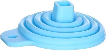 Mini Silicone Funnel- Blue