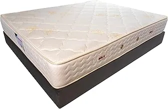 ALDORA | Goldy Mattress | Coil Springs | Medium Firmness | 24cm Thickness | Air Circulation and Ventilation | Comfort Sleep |200 * 150 * 24 cm