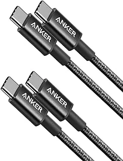 Anker 333 USB-C to USB-C Cable 3 fT USB C Charger Cable for I phone 15, MacBook Pro 2020, iPad Pro 2020, Switch, Samsung Galaxy S20 Plus S9 S8 Plus