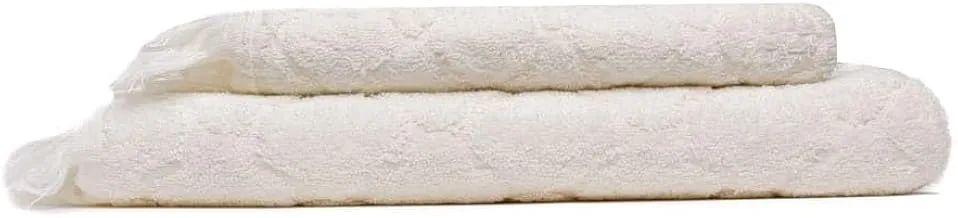 More Cottons Trifle Jacquard Towel (off white, 50 * 100)