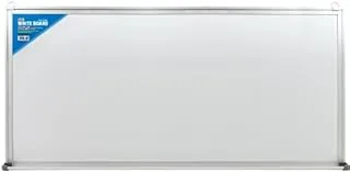 Deli White Magnetic Board, 100 cm x 200 cm Size