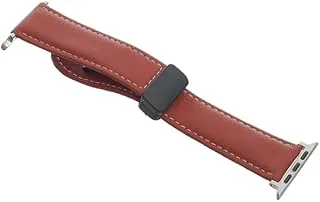 G-Power Leather Replacement Strap With Classic Design And Easy Install For Watch 42/49MM - Camel