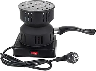 JMcall JMcall® Electric Coal Starter Hookah Shisha Nargila Heater Stove Charcoal Burner BBQ New With(Color: Black,Steel)