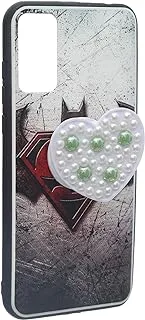 G-Power Plastic Portable Finger Phone Holder Containing Heart Design With Easy Use And Practical For Mobile Phone - White Green