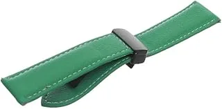 G-Power Leather Replacement Strap With Classic Design And Easy Install For Watch 22MM- Green