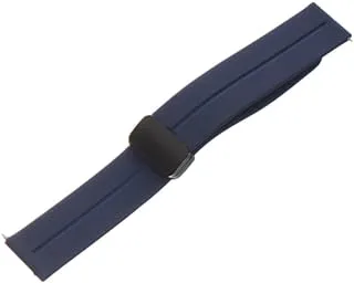 G-Power Silicone Replacement Strap Watch Containing Magnetic With Modern Design And Easy Install For Watch 18MM - Navy