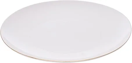 Tunisie B&C Serving Round Plate - Gold Rim, 54cm