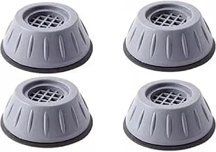 White Goods Base Leg 4 Pcs Washing Dishwasher Refrigerator Riser Anti-Vibration