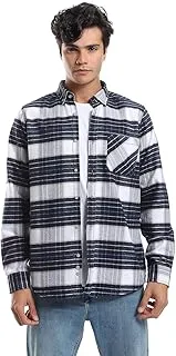 Andora Mens Plaids Button Down-36W24M3906 Western