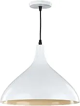 Nagafa Shop MW86 Modern Pendant with 1 Bulb, White