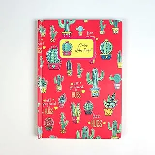 Cactus Printed Notebook (Rose)