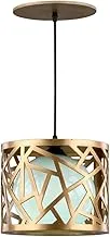 Nagafa Shop WXYC450 Modern Wooden Tiara Pendant Lamp, Champagne